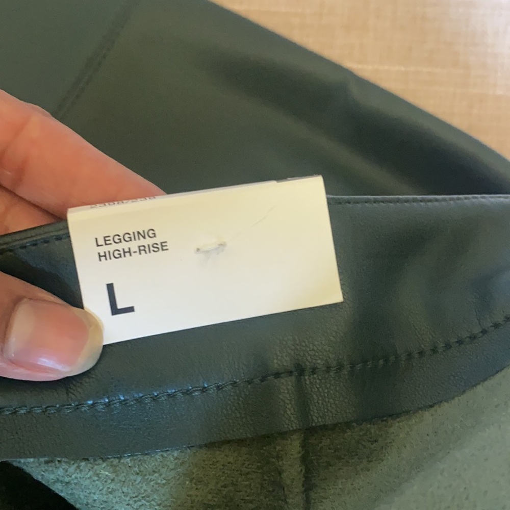 Zara High Rise Leggings Size Large - Picture 10 of 12